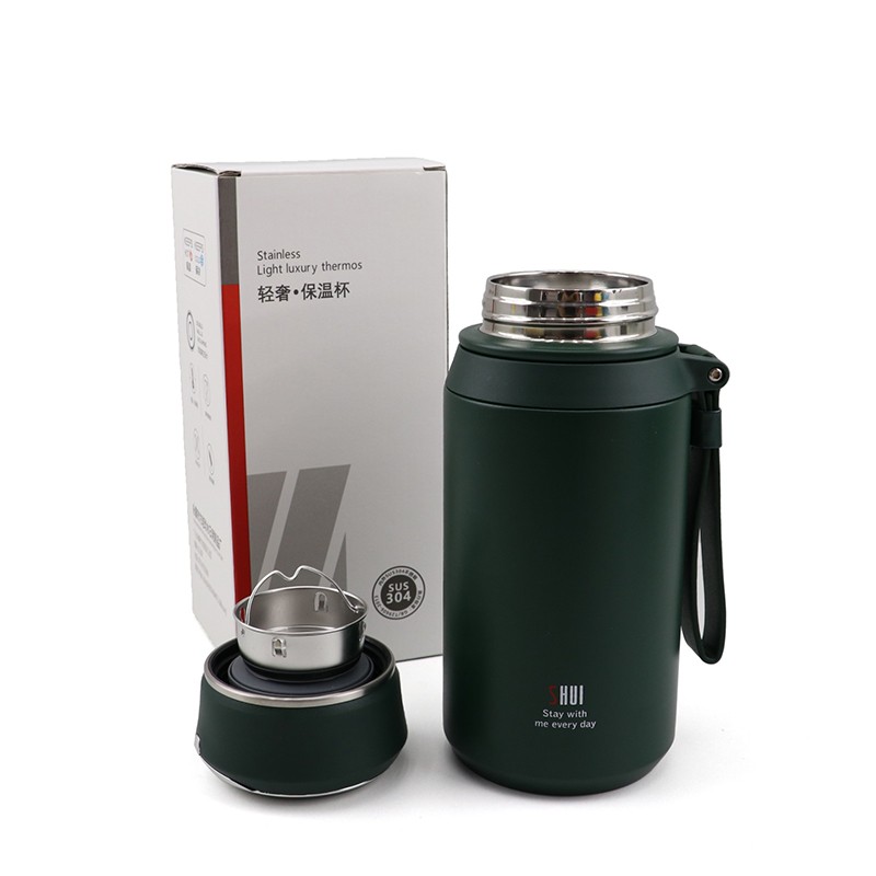 Termus turist üçün, paslanmaz polad, 800 ml